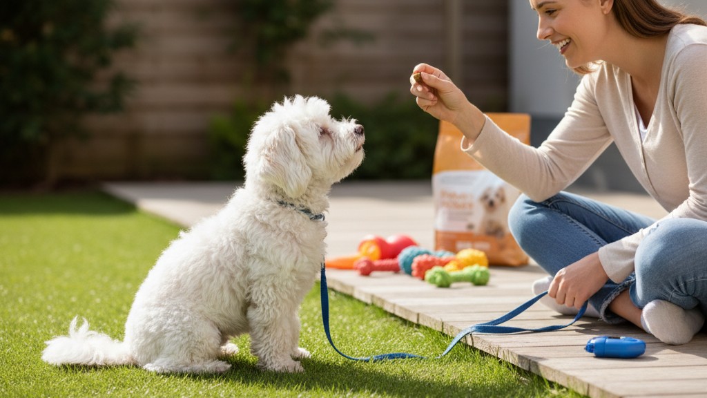 Éducation de base du Bolognese : conseils pour un chien obéissant et épanoui