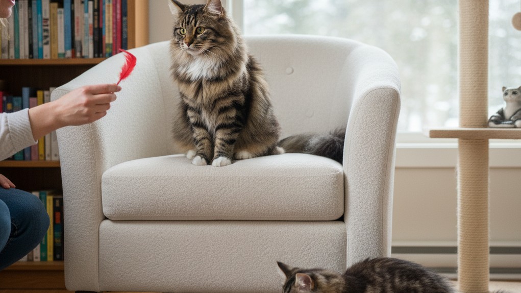 Apprentissage de base pour le chat Norvégien : techniques efficaces et patientes
