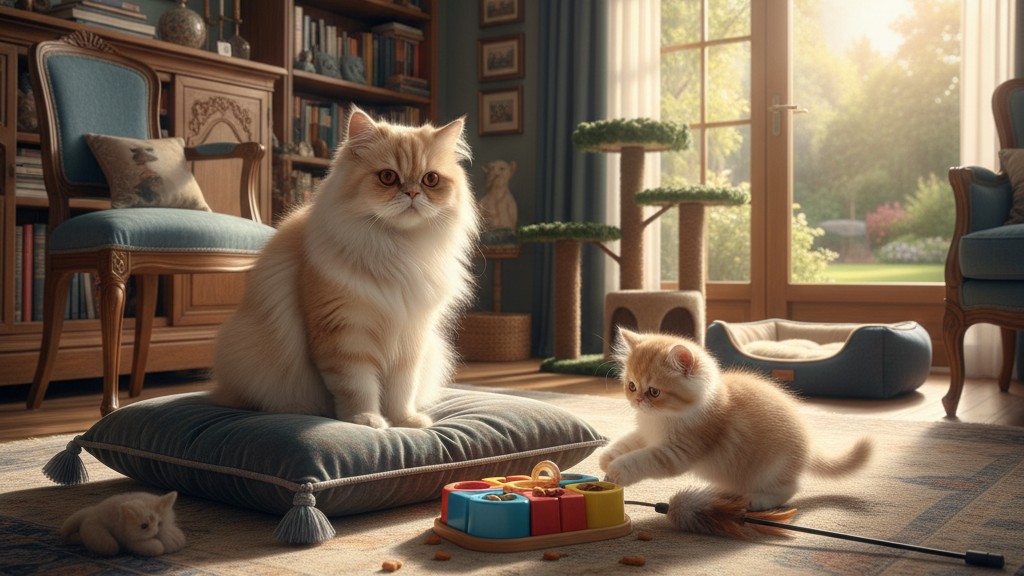 Éducation de base pour chats Persans : astuces pour une cohabitation harmonieuse