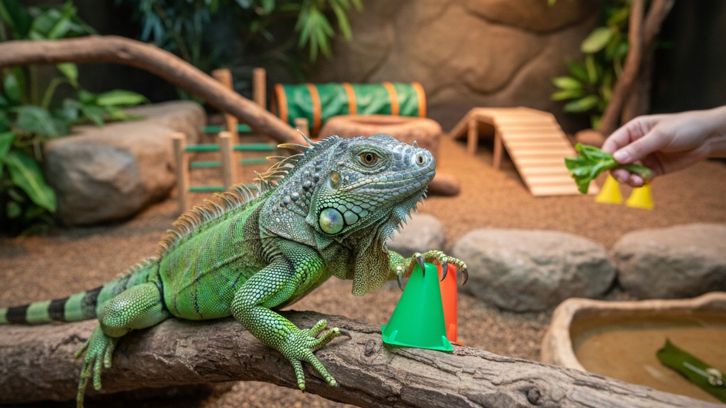 Apprentissage de base pour iguanes verts : astuces et conseils pratiques