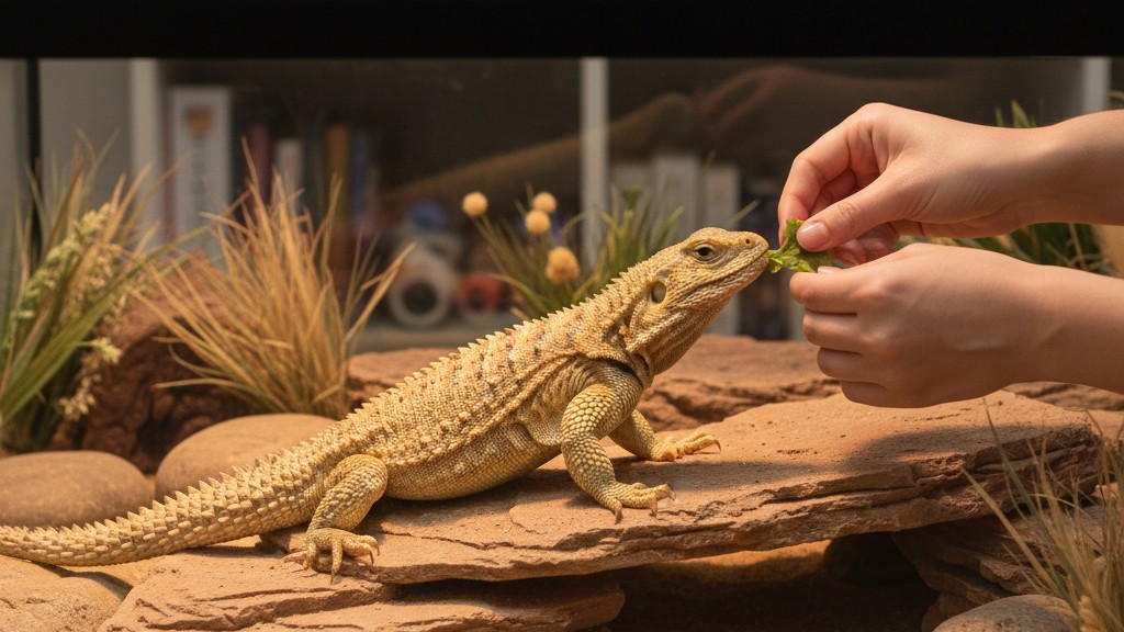 Apprentissage de base pour Uromastyx : techniques pour une interaction sûre