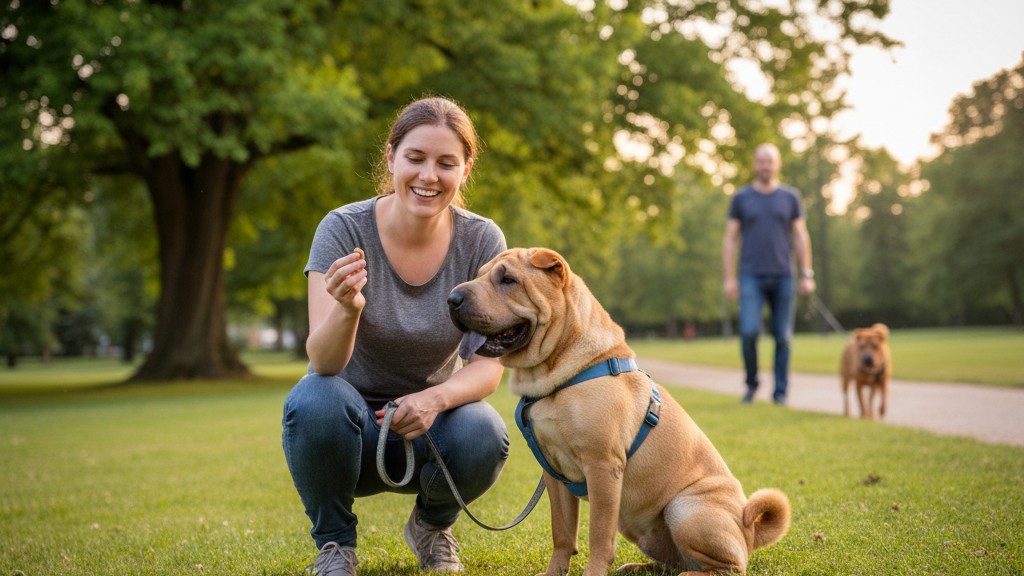 Adopter un dressage efficace pour votre Shar Pei : techniques pour un chien obéissant et épanoui
