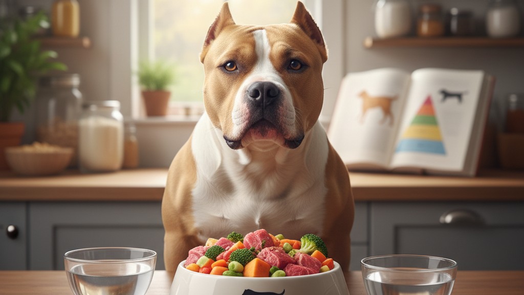 Alimentation idéale pour American Bully : nutrition pour un développement optimal