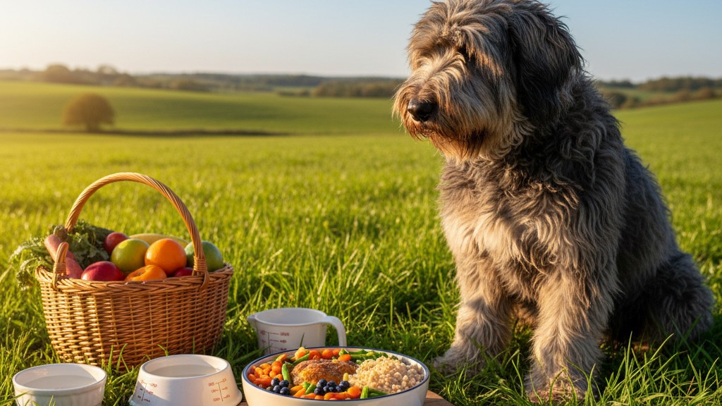 Alimentation idéale pour le Bergamasco : conseils pour une diète saine