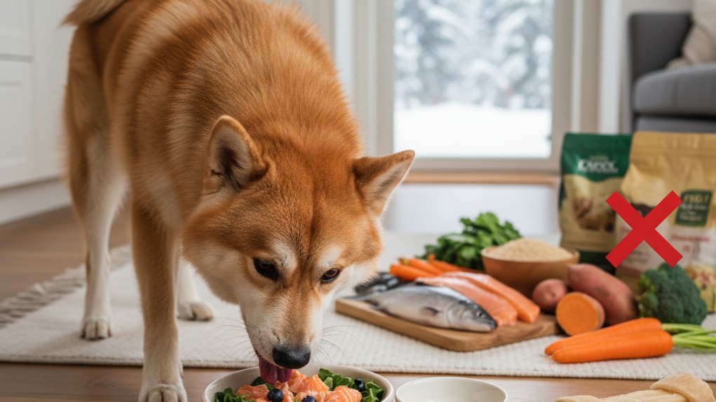 Alimentation idéale pour le Hokkaido Inu : que donner et que éviter