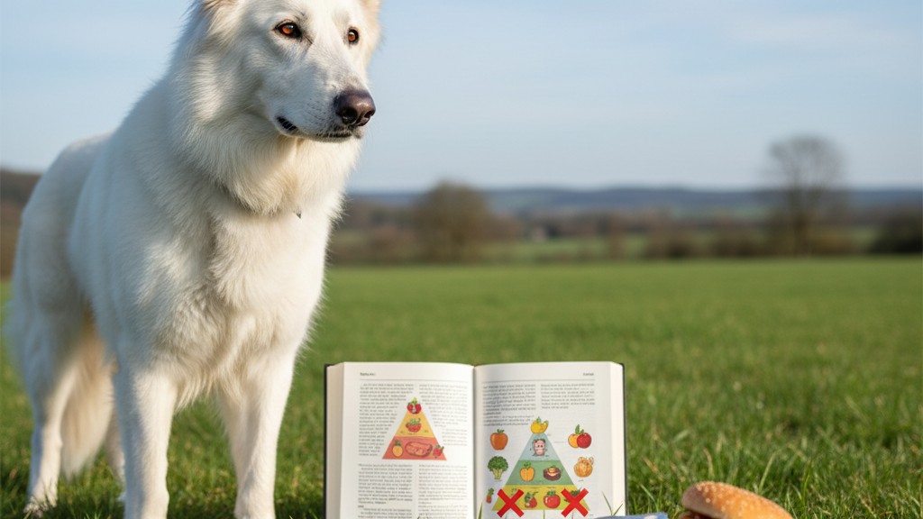 Alimentation idéale pour le Berger Blanc Suisse : que donner à manger et quoi éviter