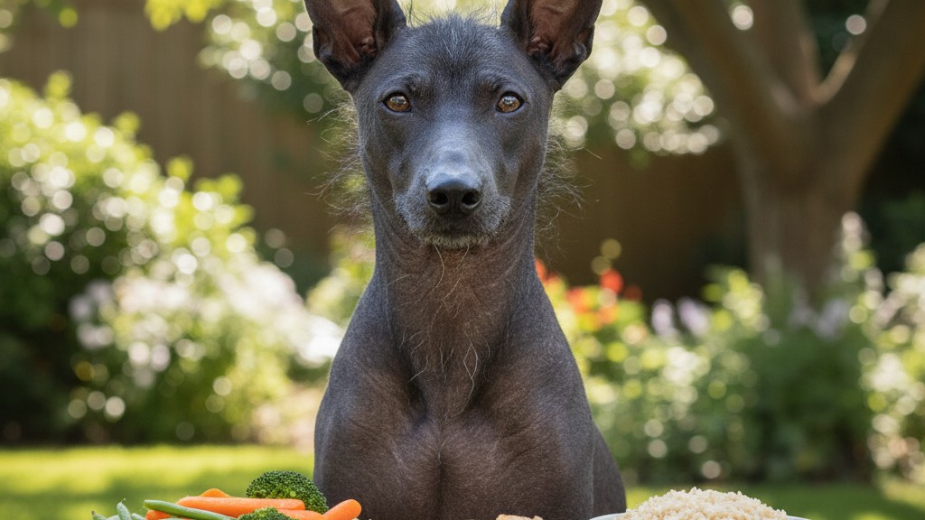 Alimentation idéale pour le Xoloitzcuintle : conseils pour une diète équilibrée