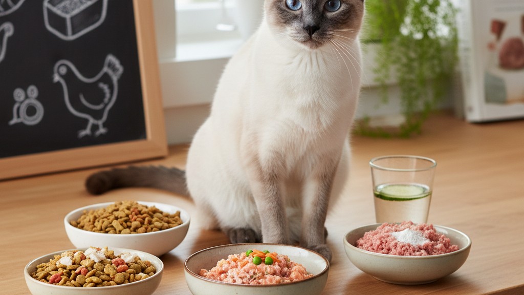Alimentation idéale pour chats siamois : conseils pour une diète équilibrée