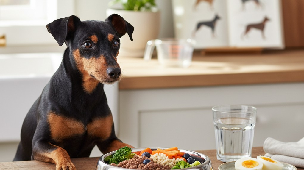 Alimentation idéale pour Manchester Terrier : que lui donner pour une diète équilibrée