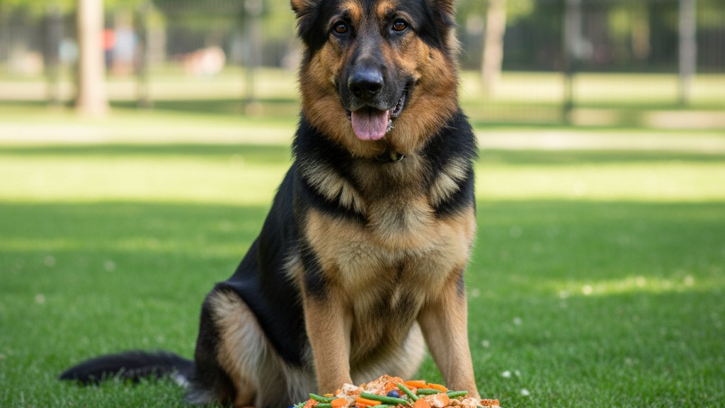 Alimentation idéale pour le Berger Allemand : une diète équilibrée pour un chien sain et actif