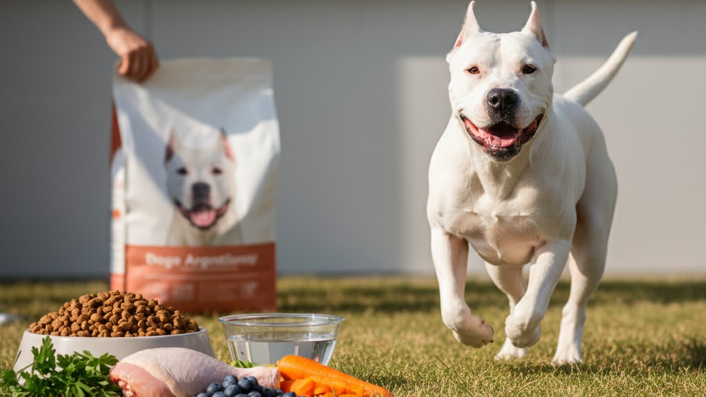 Alimentation idéale pour un Dogo Argentino : nutrition spécifique pour sa santé