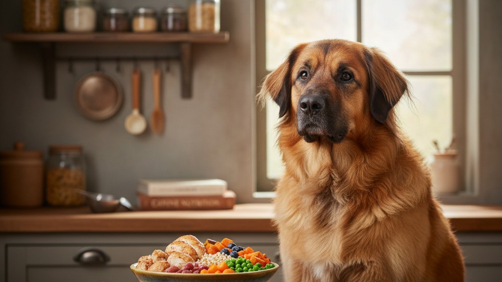 Alimentation idéale pour un Leonberger : nutrition équilibrée et conseils pratiques