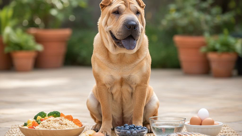 Alimentation idéale pour un Shar Pei : conseils pour une diète saine et équilibrée