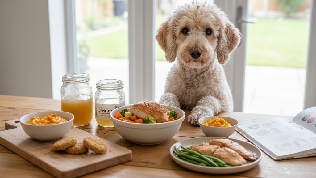 Aliments maison sains à partager avec votre Caniche