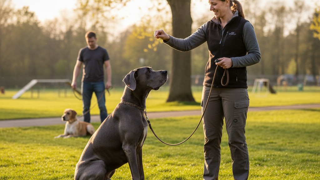 Comment éduquer votre Dogue Allemand : méthodes efficaces pour un chien obéissant
