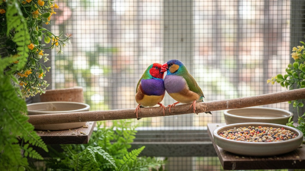 Comment bien vivre avec un Diamant de Gould ? Conseils pour une cohabitation harmonieuse