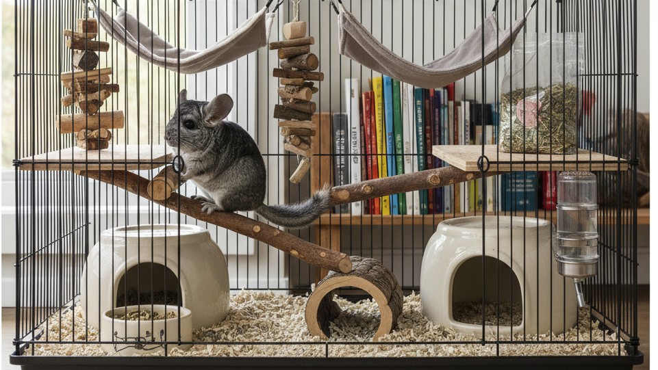 Comment créer un environnement sûr et stimulant pour votre chinchilla