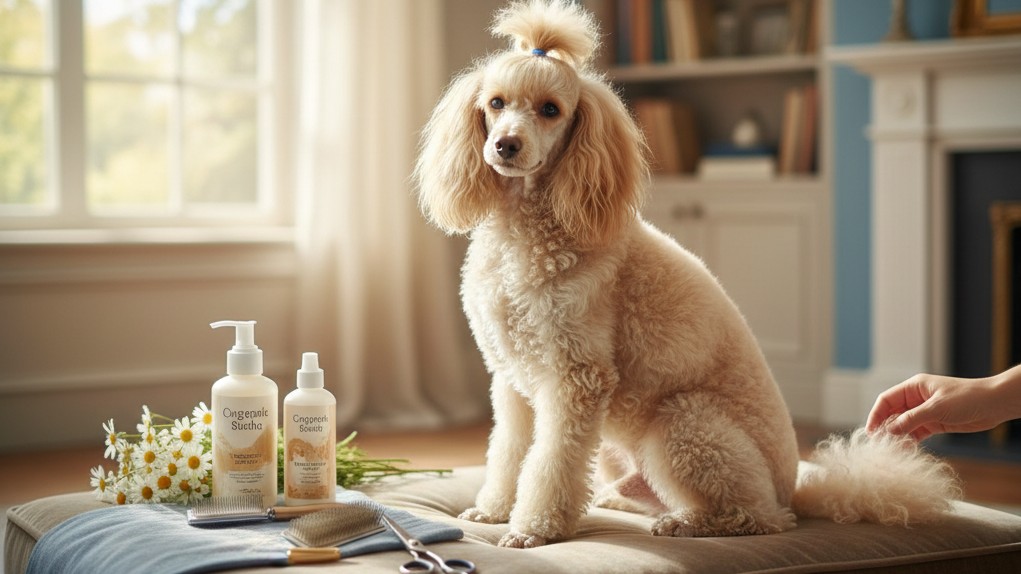 Comment entretenir le pelage du Caniche pour qu'il reste sain et brillant