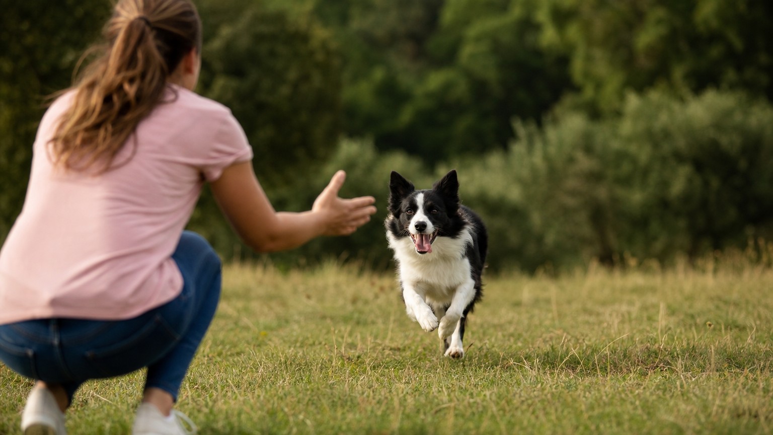 Comment apprendre à un chien à venir quand on l'appelle