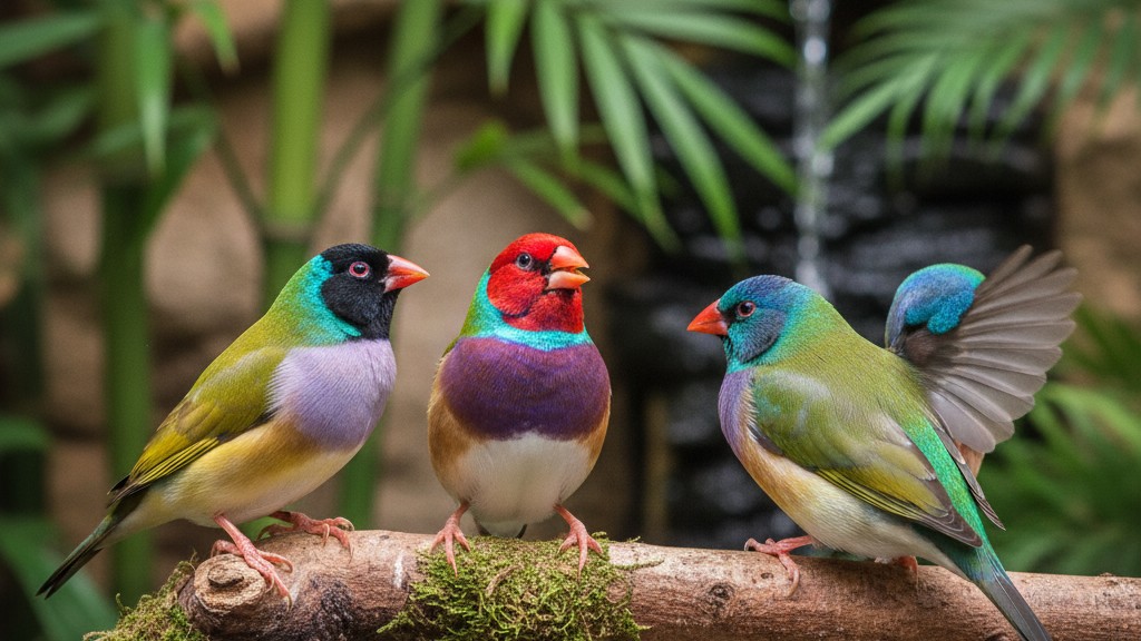 Comment comprendre le comportement du Diamant de Gould : signaux et communication