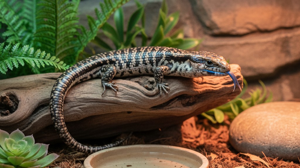 Comment comprendre le comportement du scinque à langue bleue en captivité