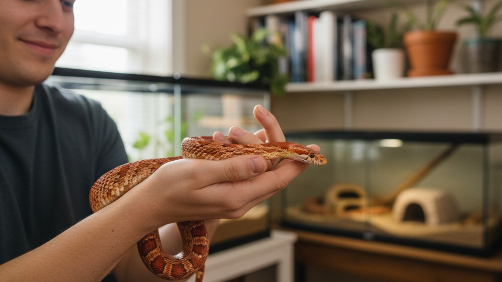Comment entraîner et manipuler votre serpent des blés : techniques simples et efficaces
