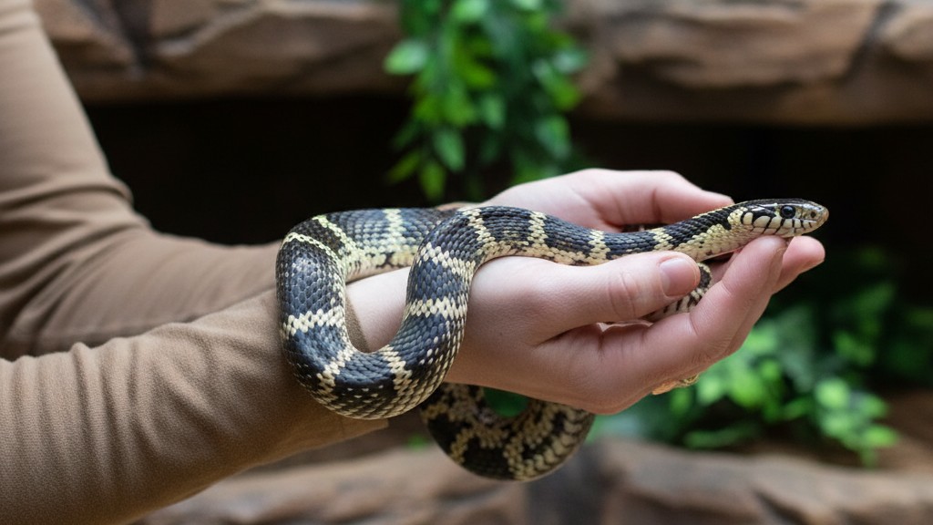 Comment manipuler et entraîner votre serpent roi de Californie en toute sécurité