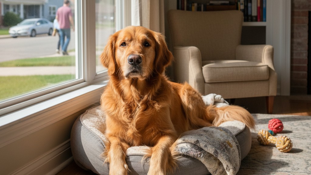 Comment Identifier et Gérer l'Anxiété de Séparation chez le Golden Retriever