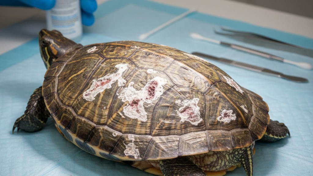 Comment identifier et traiter les infections du carapace chez les tortues de Floride