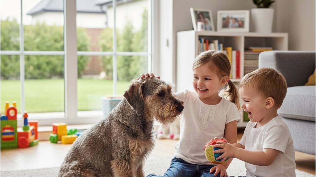 Comment favoriser une cohabitation harmonieuse entre Cesky Terrier et enfants