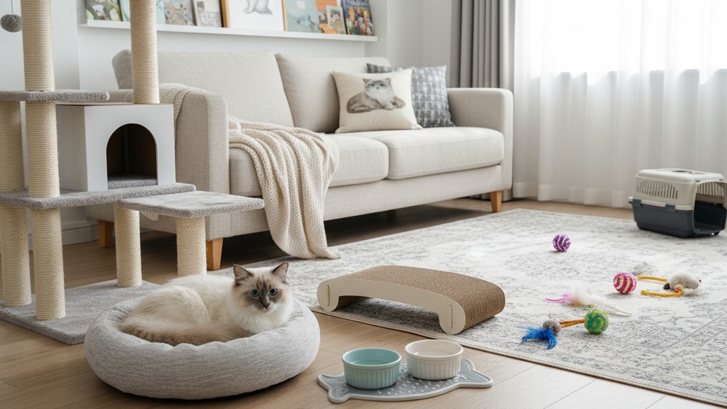 Comment préparer votre maison pour l'arrivée d'un chat Ragdoll