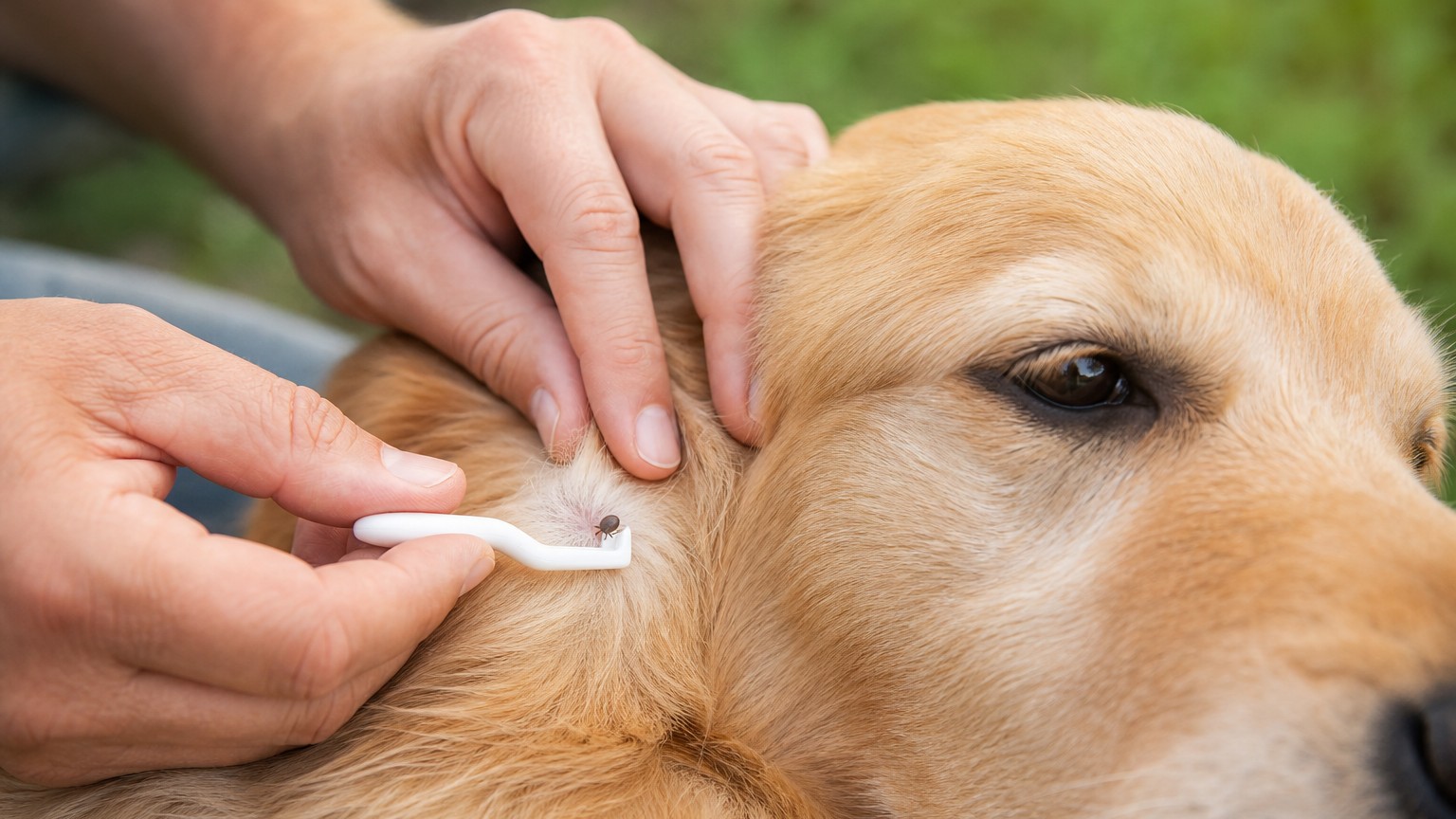 Comment enlever une tique à un chien en toute sécurité