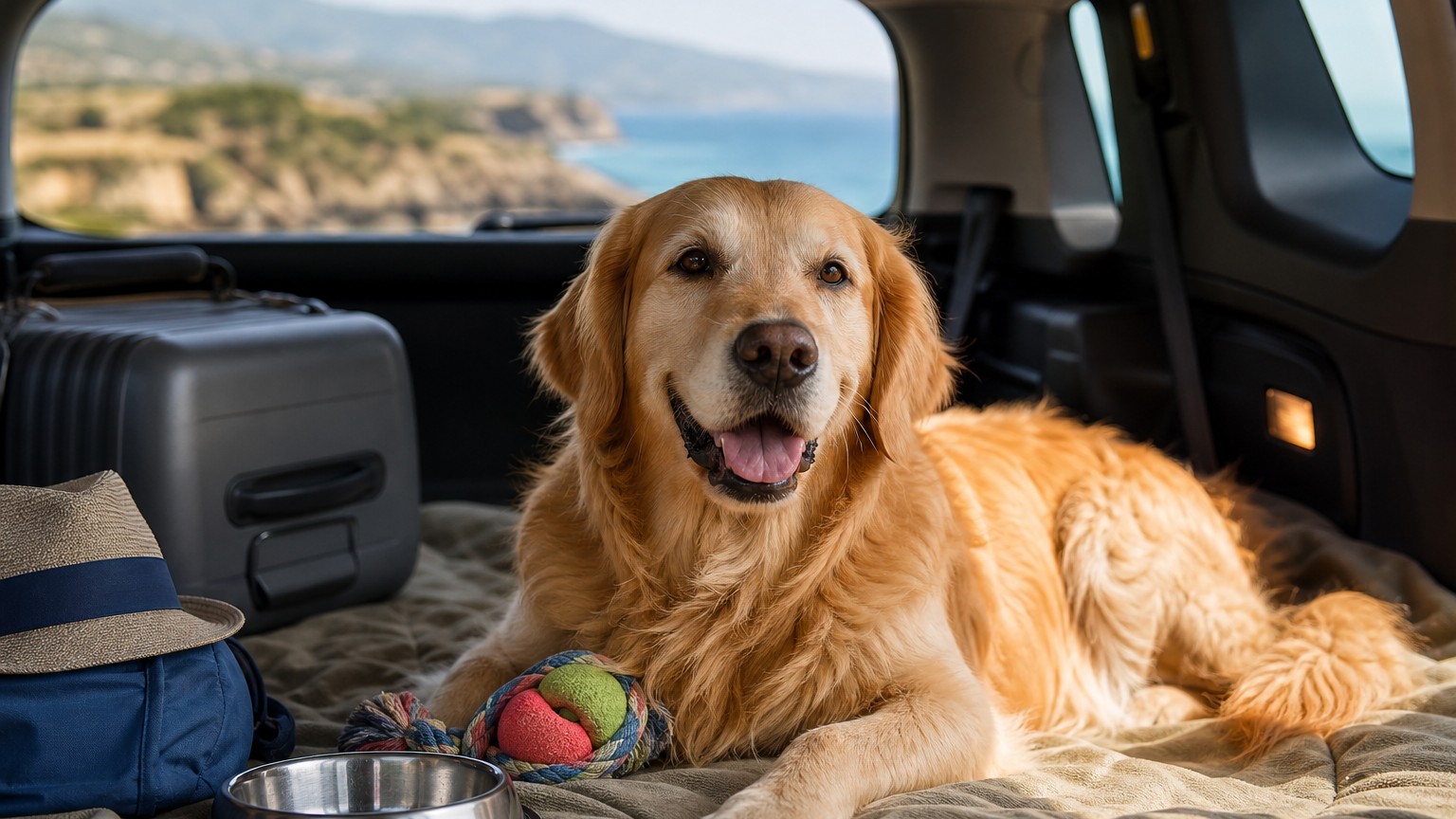 Comment voyager avec un chien