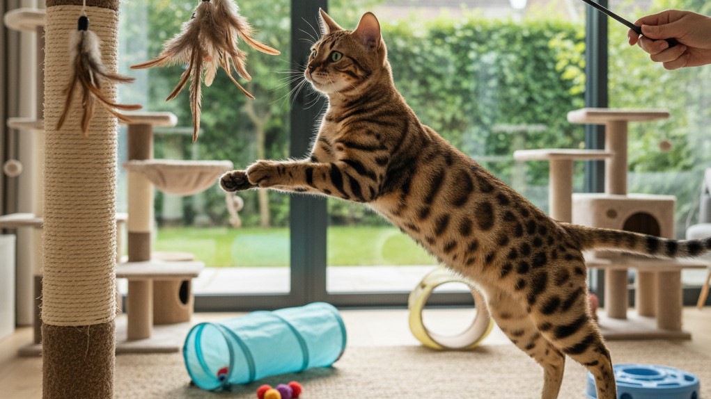 Comportement du chat Bengal : que savoir et comment canaliser son énergie