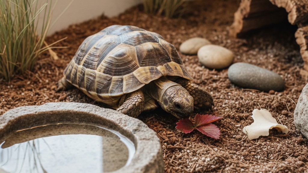 Comportement typique de la tortue russe : que prévoir et comment l'interpréter