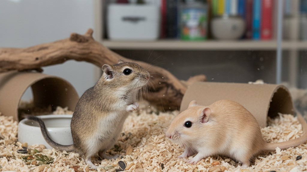 Comportement typique des gerbilles : comment comprendre votre petit compagnon