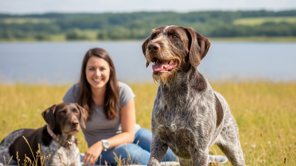 Comportement typique du Braque Allemand à Poil Dur : Conseils pour une cohabitation harmonieuse