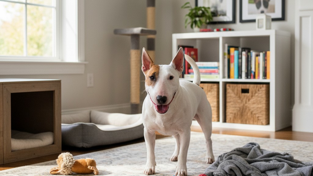 Comportement typique du Bull Terrier Miniature : que savoir et comment le gérer