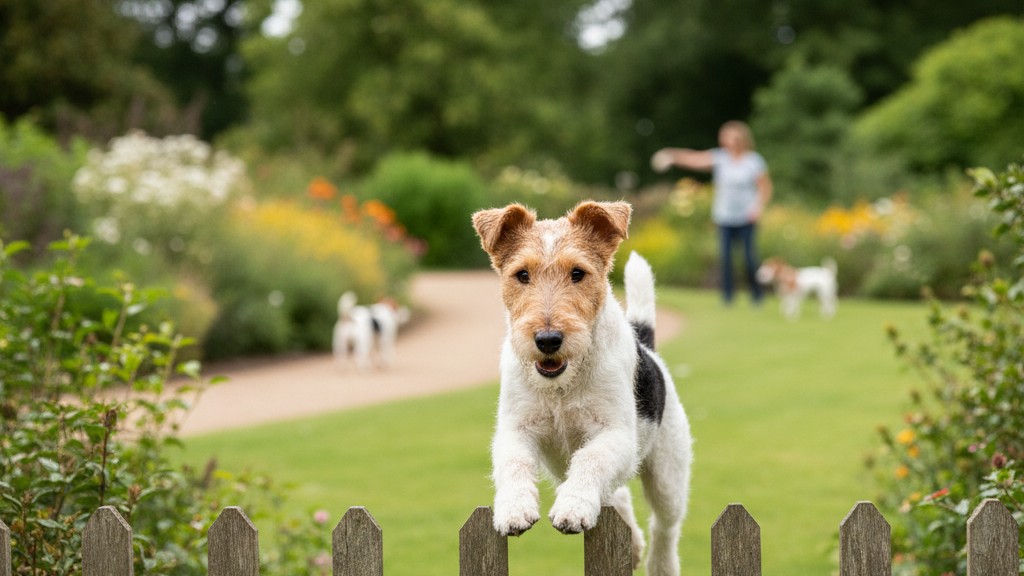 Comportement typique du Fox Terrier à poil dur : comprendre sa personnalité et ses besoins