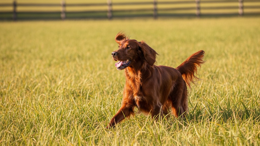 Comportement typique de l'Irish Setter : que faut-il attendre de cette race ?