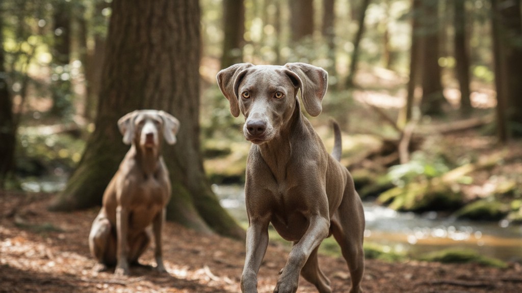 Comportement typique du Weimaraner : comprendre sa personnalité et ses besoins