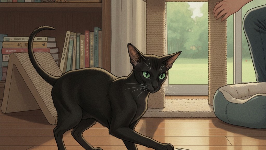 Conseils pour dresser votre chat Oriental à poil court : astuces et méthodes efficaces