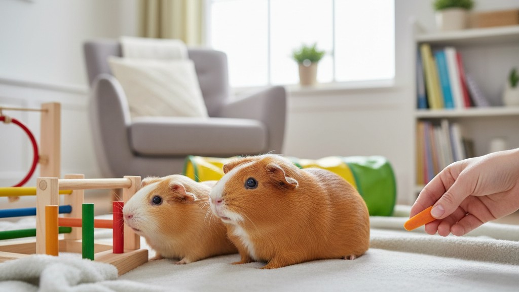Conseils pour éduquer et socialiser votre cochon d'Inde avec succès