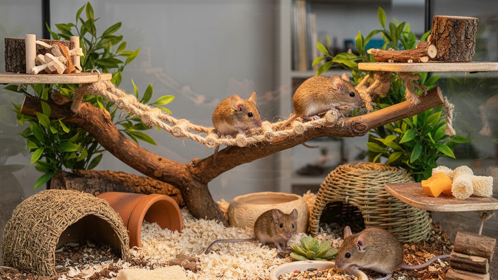 Conseils pour Créer un Habitat Sûr et Confortable pour votre Souris Épineuse Africaine