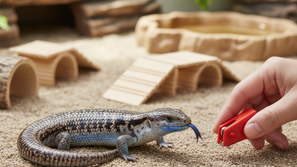 Conseils pour l'initiation à l'éducation de l'Escinque à langue bleue
