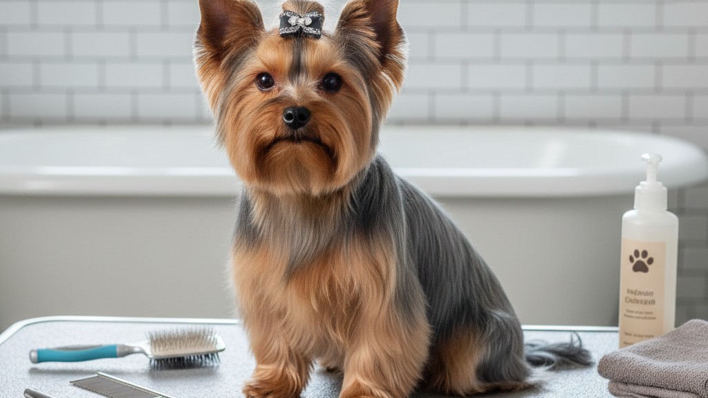 Conseils pour l'entretien et le soin du pelage de votre Yorkshire Terrier