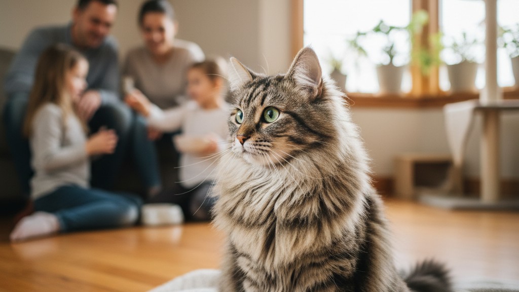 Conseils pour intégrer un chat Sibérien dans votre famille