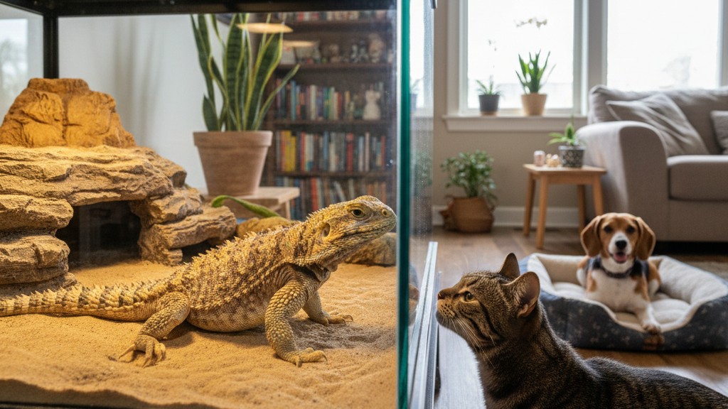 Conseils pour la cohabitation entre Uromastyx et autres animaux de compagnie à la maison