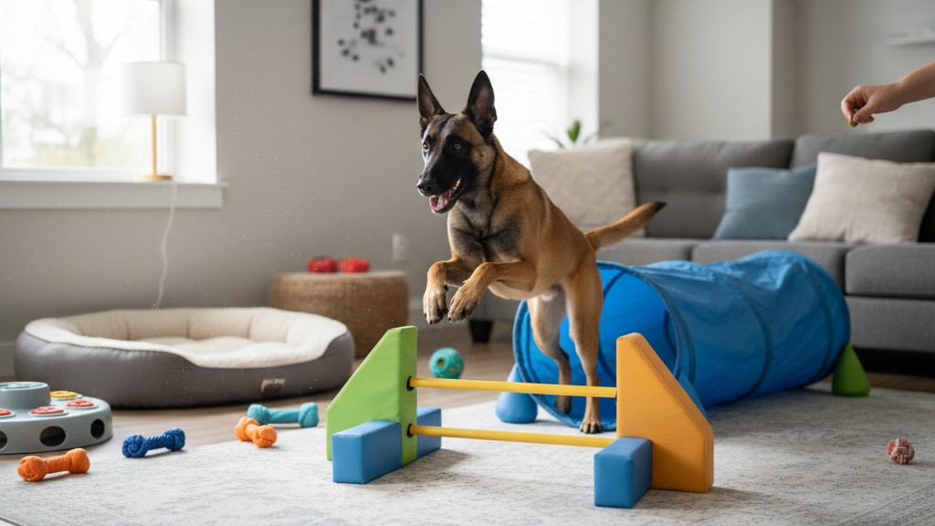Conseils pour Garder Votre Berger Belge Malinois Actif et Heureux à la Maison