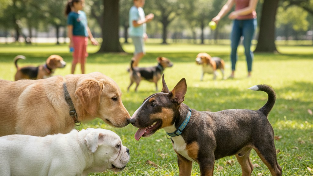 Conseils pour socialiser votre Bull Terrier Miniature dès le plus jeune âge